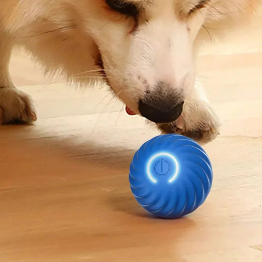 Smart Dog Toy Ball Automatic Moving Bouncing Rolling Ball Electronic Interactive Pet Toy for Puppy Birthday Gift Dog Cat Product